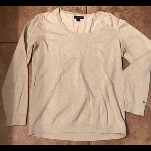Women’s Tommy Hilfiger Gold Glitter Sweater, Medium